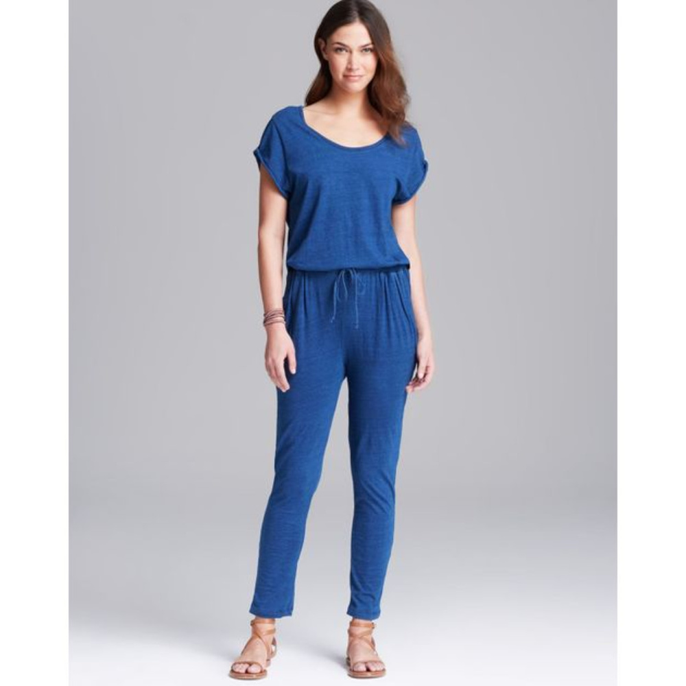 Alternative Apparel Indigo blue jumpsuit, XS